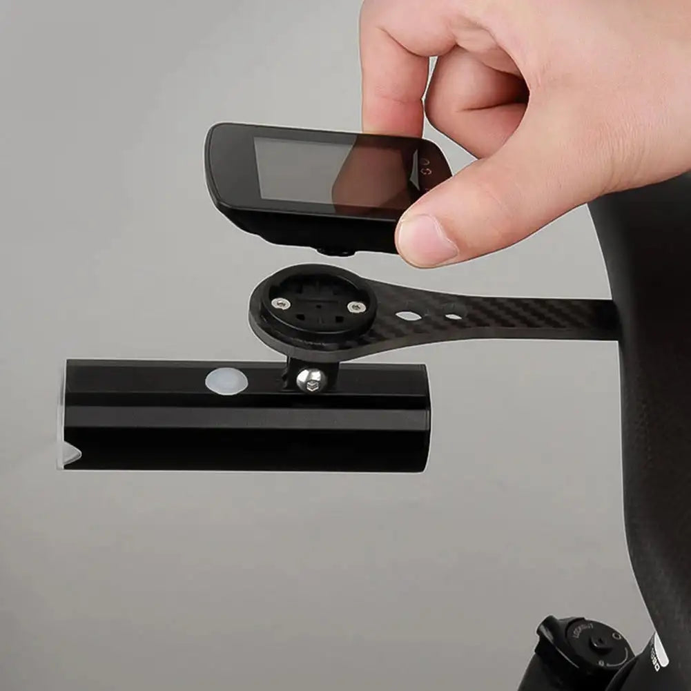 Carbon Fiber Bicycle Computer Mount Garmin Bryton Wahoo