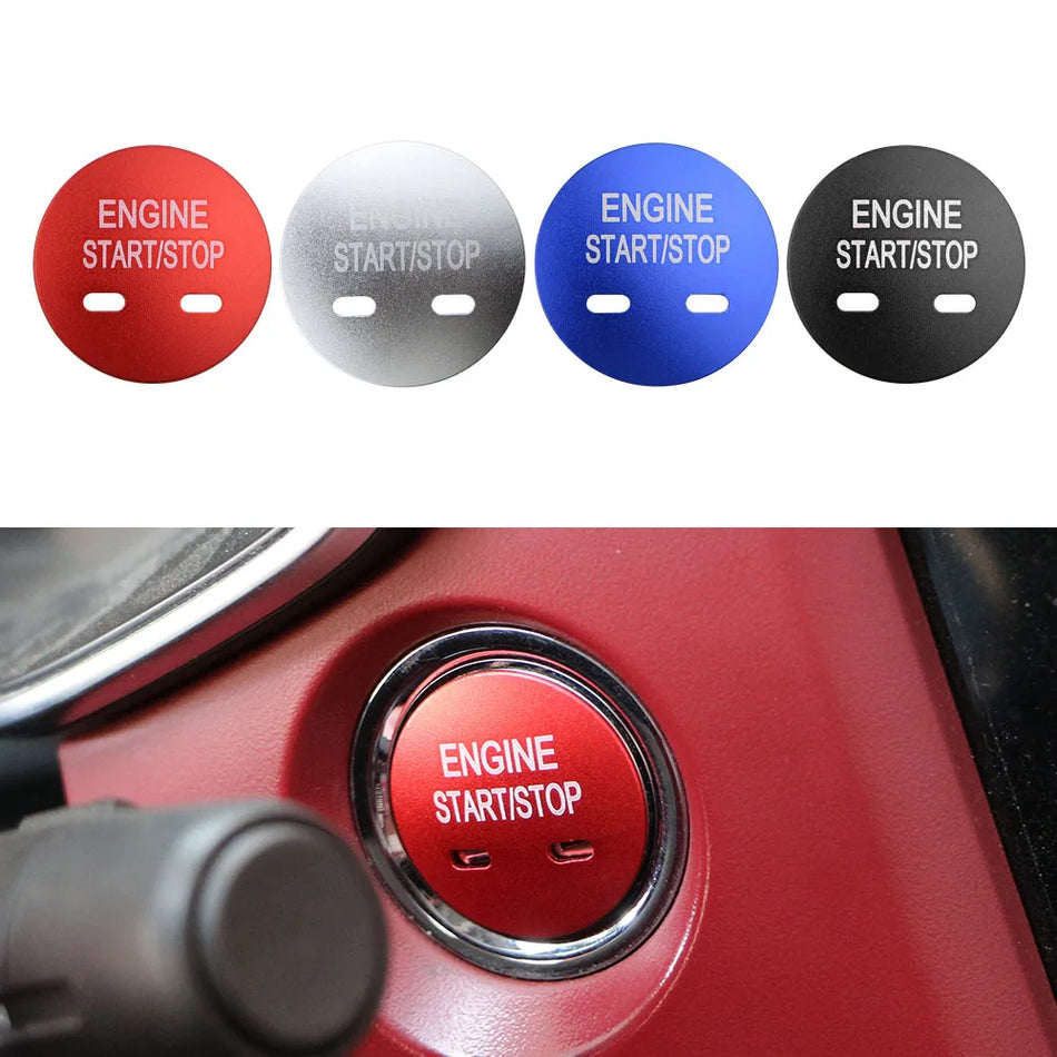 Δακτύλιος Διακόπτη Ανάφλεξης MG ZS HS Κάλυμμα Διακόσμησης Κουμπιού από Κράμα Αλουμινίου