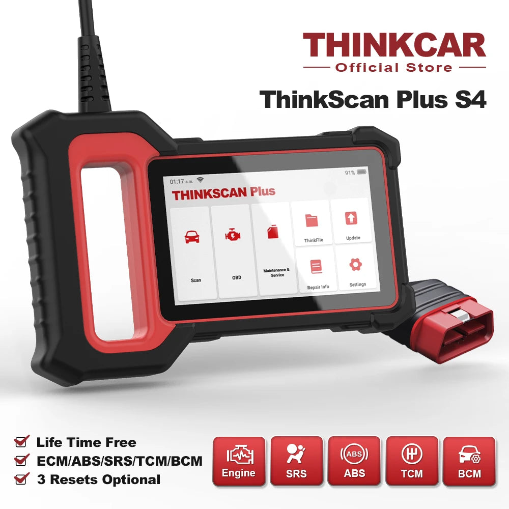 ThinkCar ThinkScan Plus S7 S6 S4 OBD2 Scanner &ndash; Compact THINKSCAN PLUS S4 / brazil
