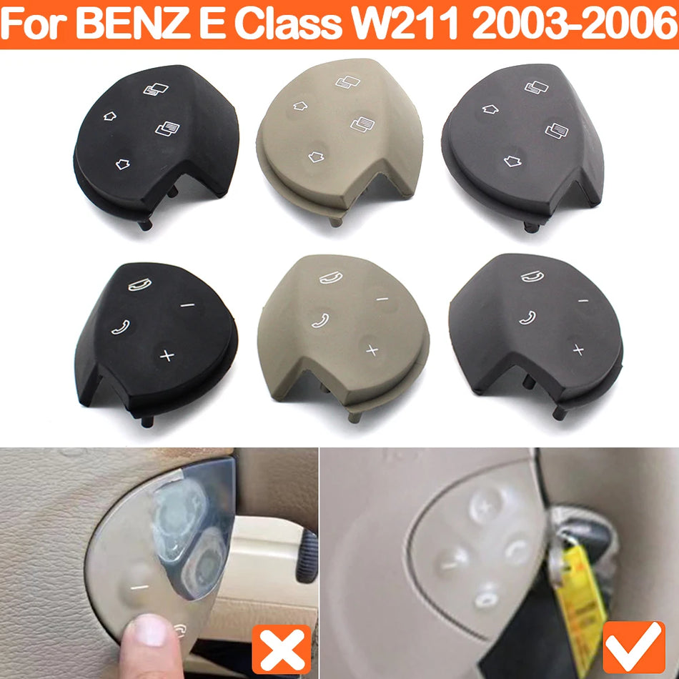Steering Wheel Switch Repair Kit for Mercedes-Benz W211 2003-2006 Multi-Function Buttons