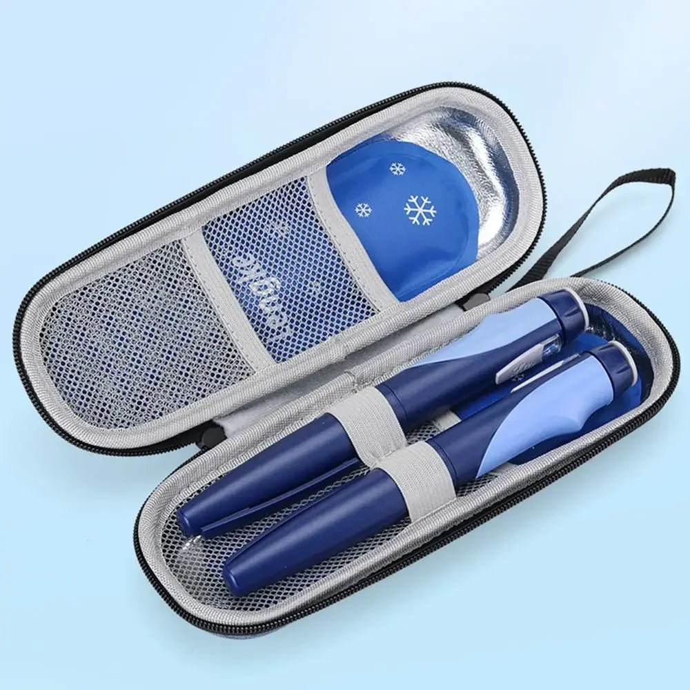 Portable Waterproof Diabetic Insulin Cooling Bag - Ice Pack