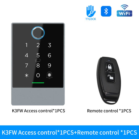 TTLOCK WiFi Keypad Access Control Reader &ndash; App Unlock K3FW-R1
