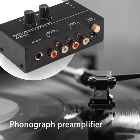 PP500 Phono Preamp - Ultra Compact Phono Preamplifier