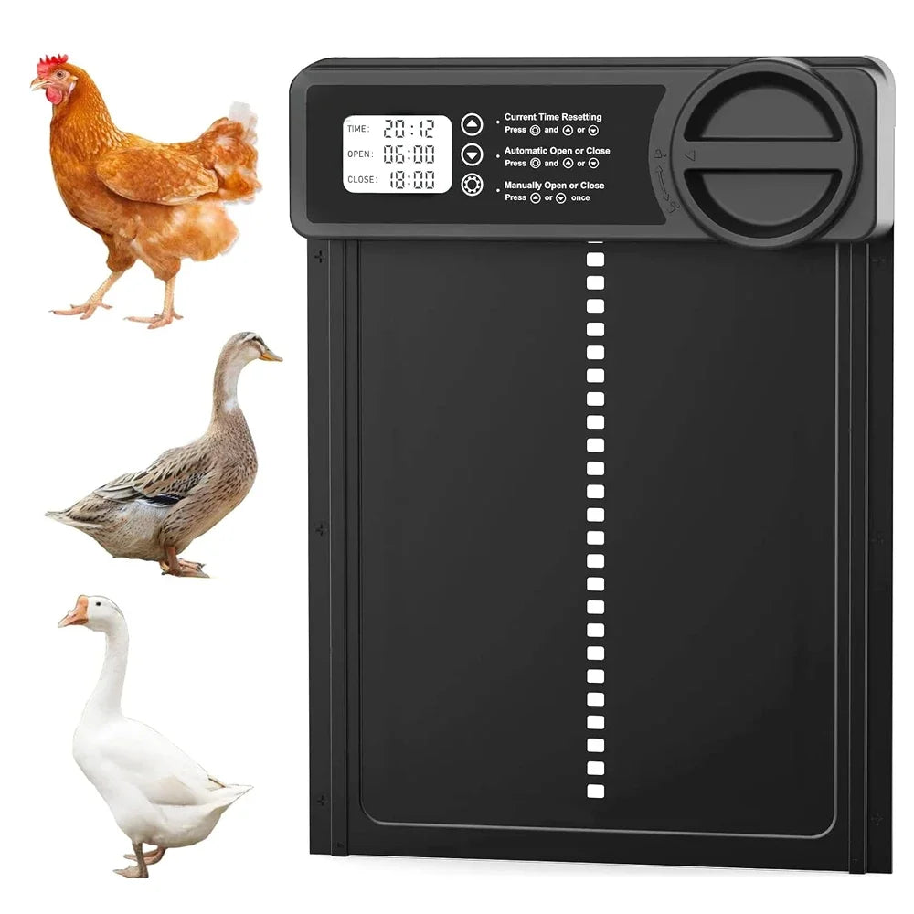 Automatic Chicken Coop Door &ndash; Intelligent Auto Timer