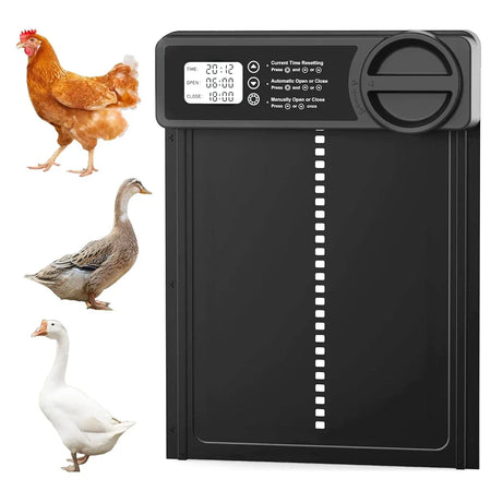 Automatic Chicken Coop Door &ndash; Intelligent Auto Timer