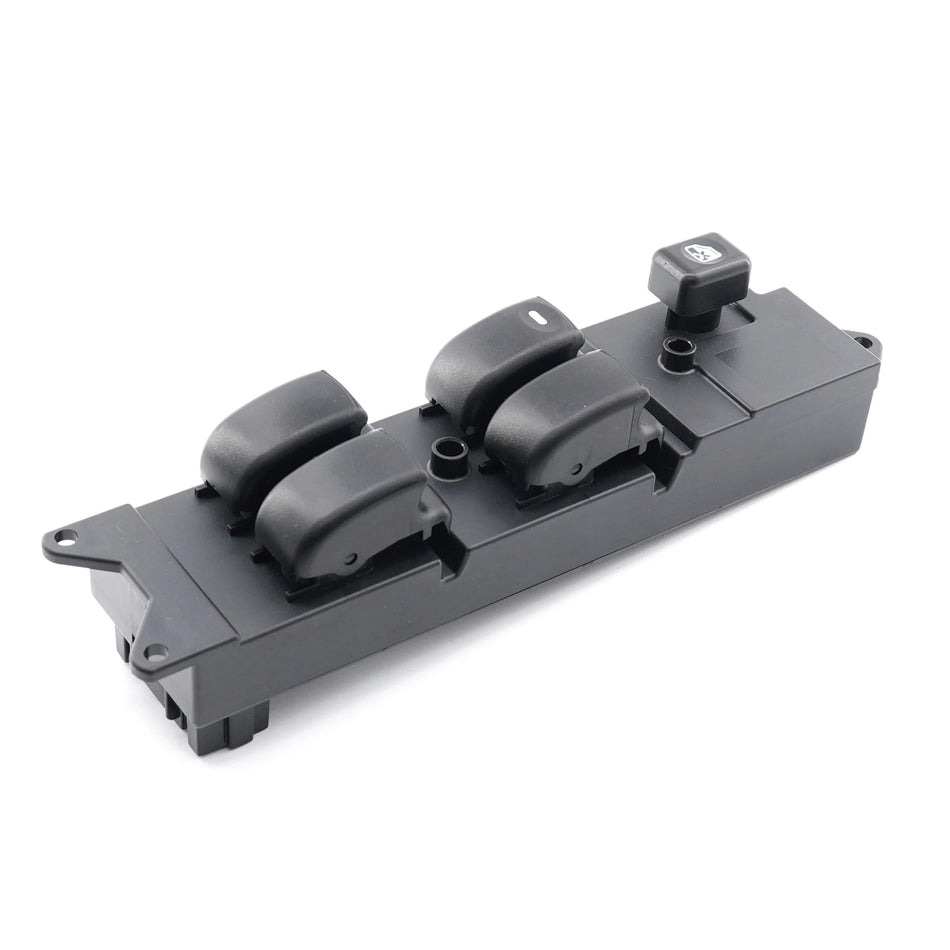 Sähkölasiikkunan pääkytkinvaihto Mitsubishi L200 etu vasen kuljettajan ovi musta