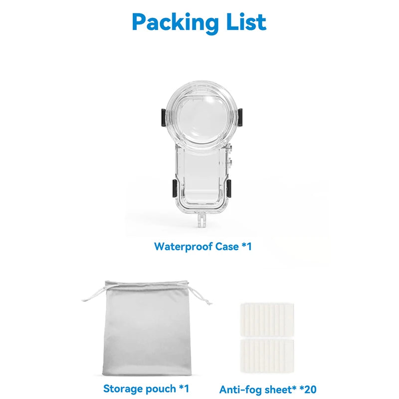 Invisible Dive Case for Insta360 X5 &ndash; Durable Waterproof Protection A