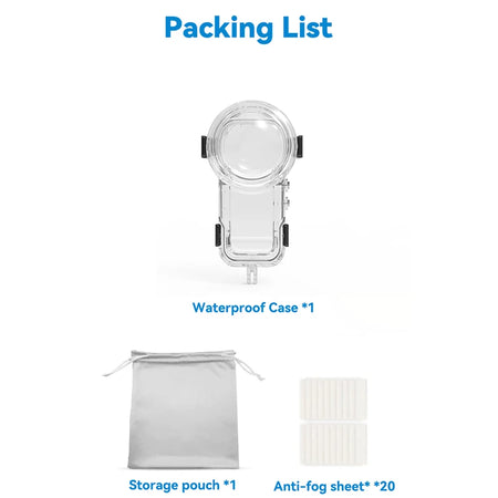 Invisible Dive Case for Insta360 X5 &ndash; Durable Waterproof Protection A