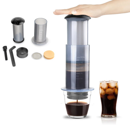 RECAFIMIL Portable French Press Espresso Coffee Maker