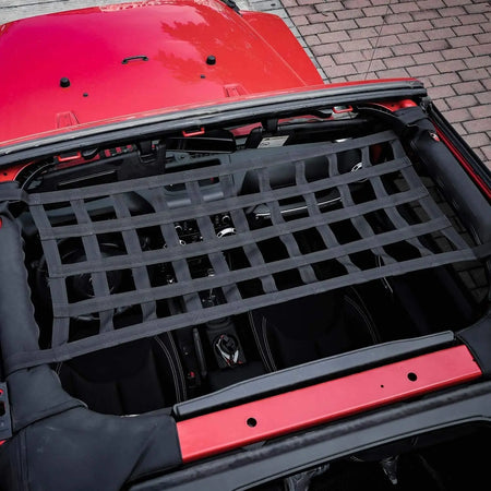 Cargo Net for Wrangler Roof &ndash; Secure Load on Jeep Wranglers