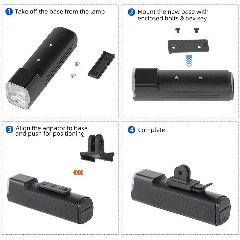 Deemount Front Light Stand Bracket &ndash; Super Lightweight GoPro Interface