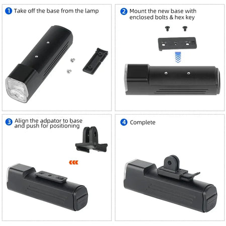 Deemount Front Light Stand Bracket &ndash; Super Lightweight GoPro Interface