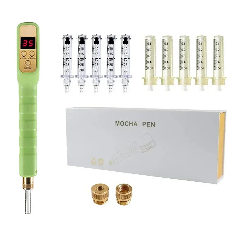 2 in 1 Electric Hyaluron Pen &ndash; High Pressure Delivery green