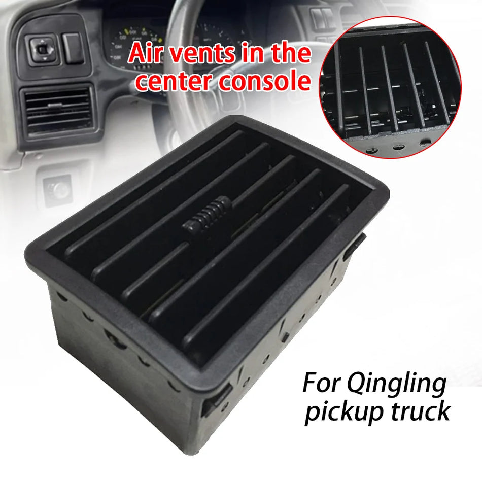 Panou de ventilație AC pentru Isuzu Rodeo, grilă din plastic ABS pentru consola centrală