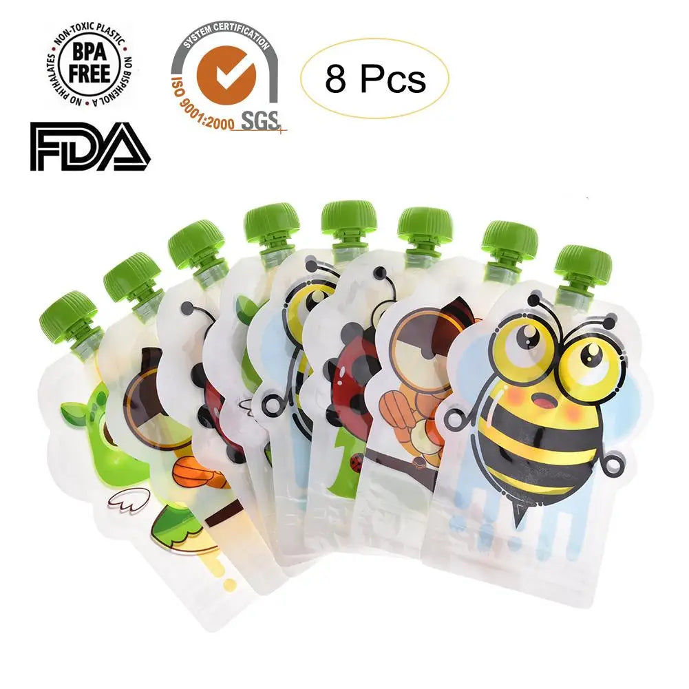 BPA-Free Double Zipper Breast Milk Storage Bag | Reusable &amp; Sealed