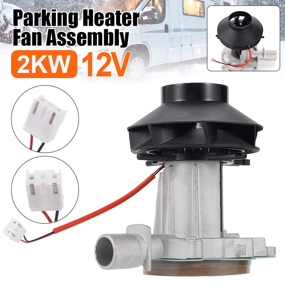 12V puhurimootor parkimiskütte jaoks 2KW Airtronic D2 D4, madal müra