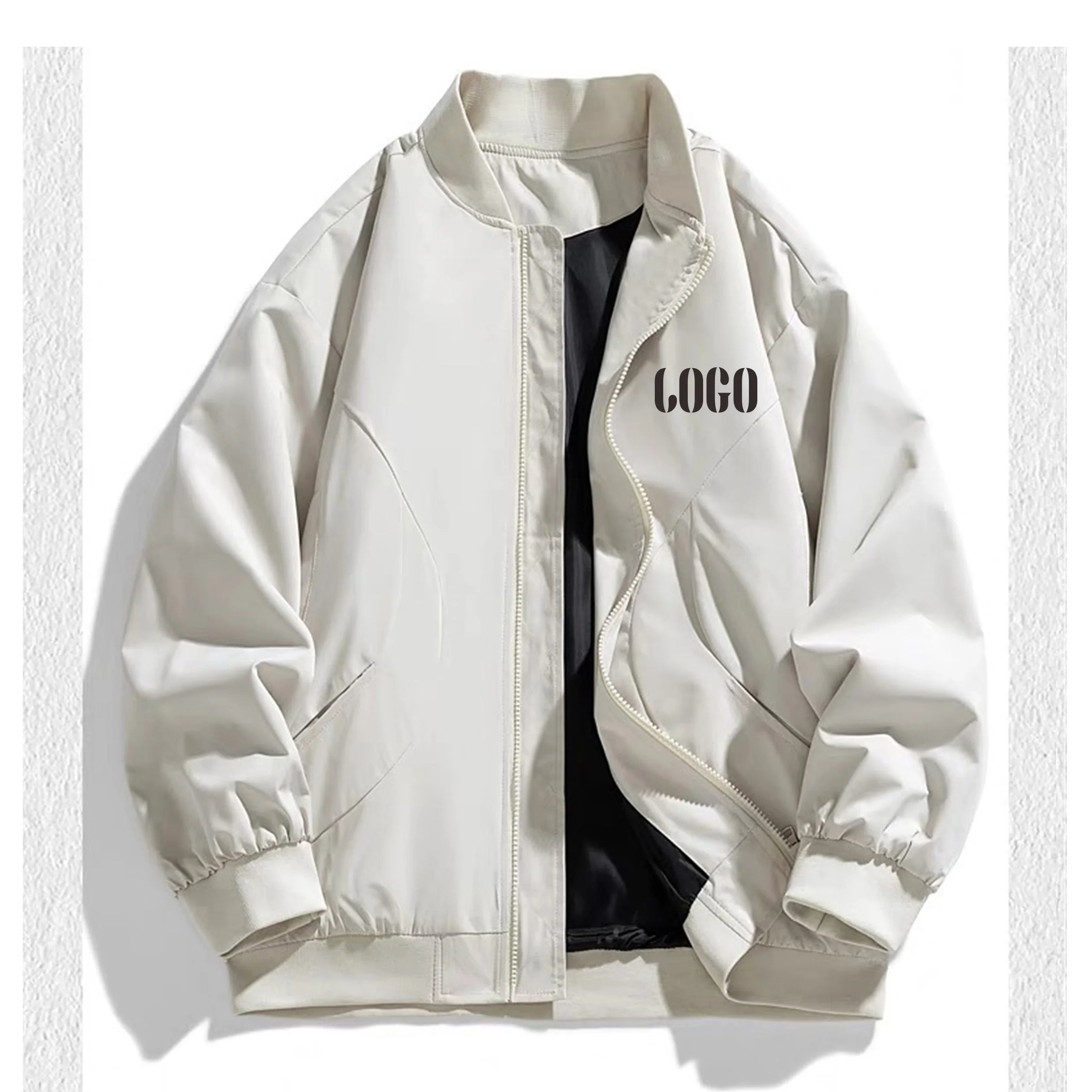 2025 New Fashion Jacket &ndash; Custom Logo On Demand Everywhere Ivory / L / Pack of 1|CHINA