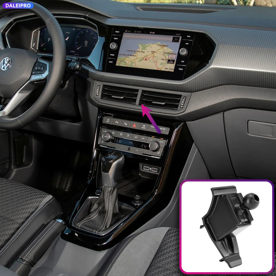 Auto telefonihoidja alus 66W laadimisega Volkswagen T-Cross jaoks