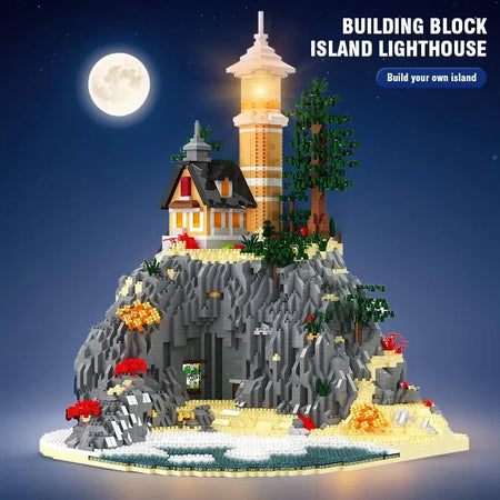 Lighthouse Building Block Set &ndash; Creative DIY Assembly Game