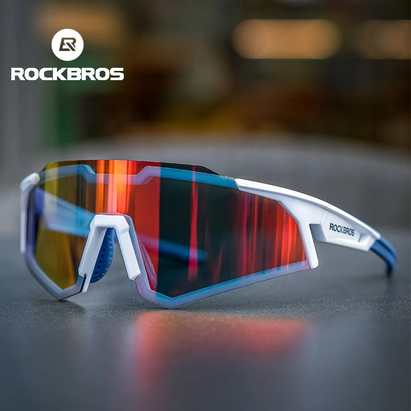 ROCKBROS Cycling Glasses &ndash; UV400 Protection with Photochromic Polarized Lenses