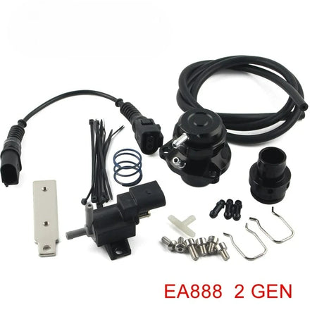 Blow Off Valve Kit Aluminum for Audi VW Seat Skoda 2.0T 1.8T EA888 Gen 2 3 by InterCyprus Trading Ltd