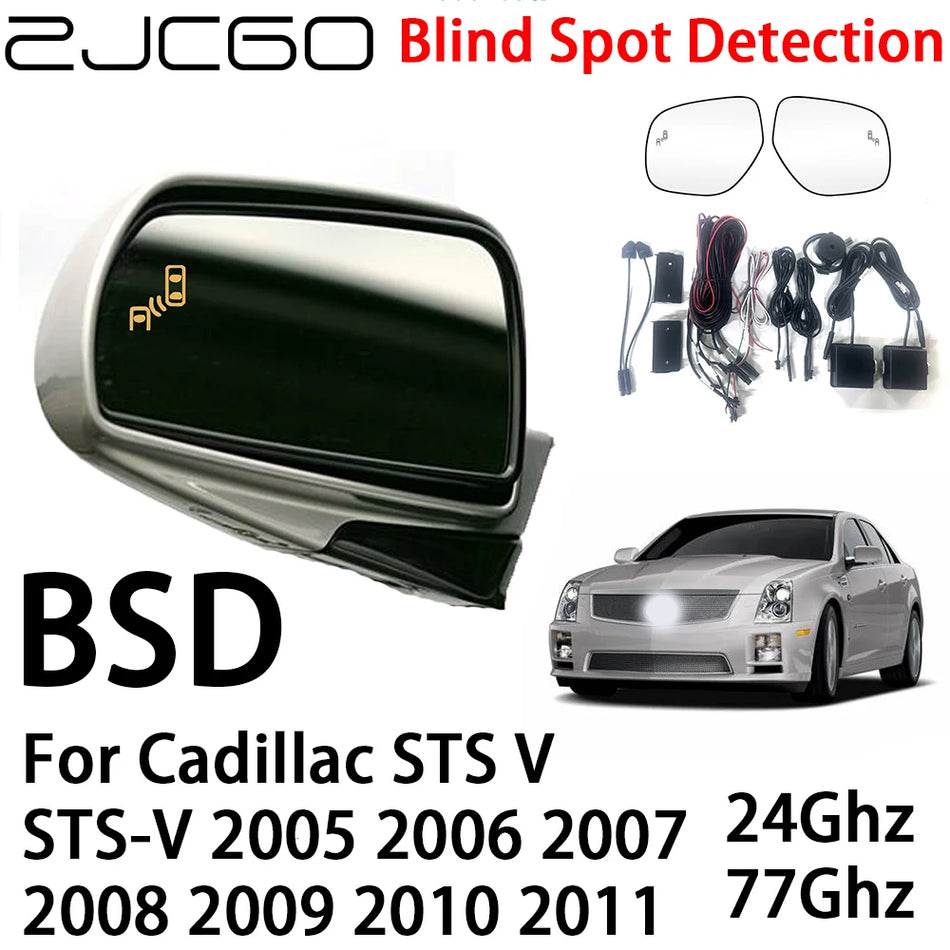 Système d'avertissement radar BSD Cadillac STS-V détection d'angle mort