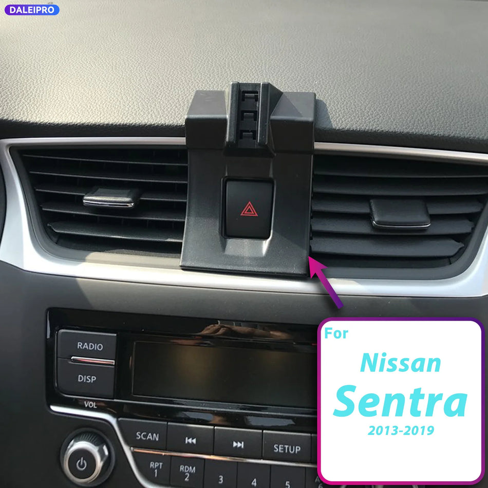 ABS основа за телефонен държач за Nissan Sentra B17 Sylphy 2013-2019