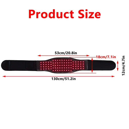 2025 NEW 85Leds 660nm 850nm Light Belt &ndash; Fat Burning