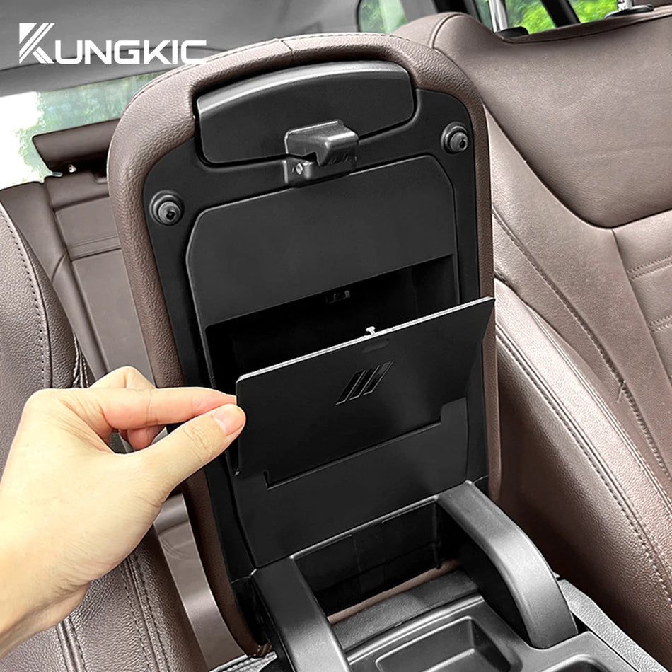 Hidden ABS Armrest Storage Box for BMW X3 G01 iX3 X4 G02