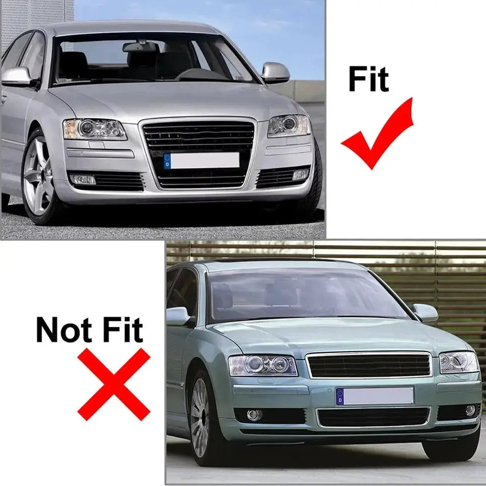 Clear Headlight Lens Cover With Abs Material For Audi A8 D3 2004-2009 by InterCyprus Trading Ltd