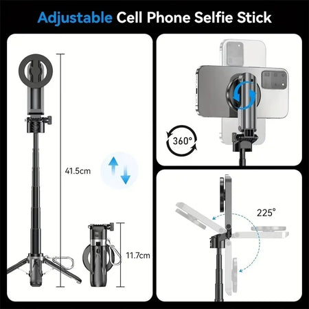 Pocket Mini Magnetic Selfie Stick &ndash; Telescopic Tripod