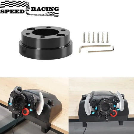 Universal 13/14inch game Steering Wheel Adapter Plate 70mm Racing PCD game Modification For Logitech G29 G920 G923 by InterCyprus Trading Ltd