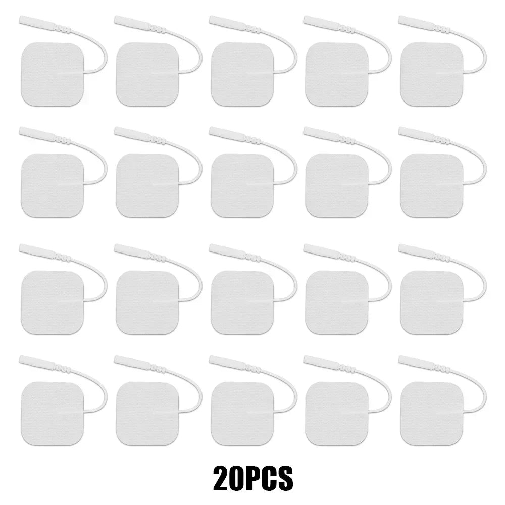TENS Electrodes Pads &ndash; Self-Adhesive Replacement Patches 20pcs 4x4cm