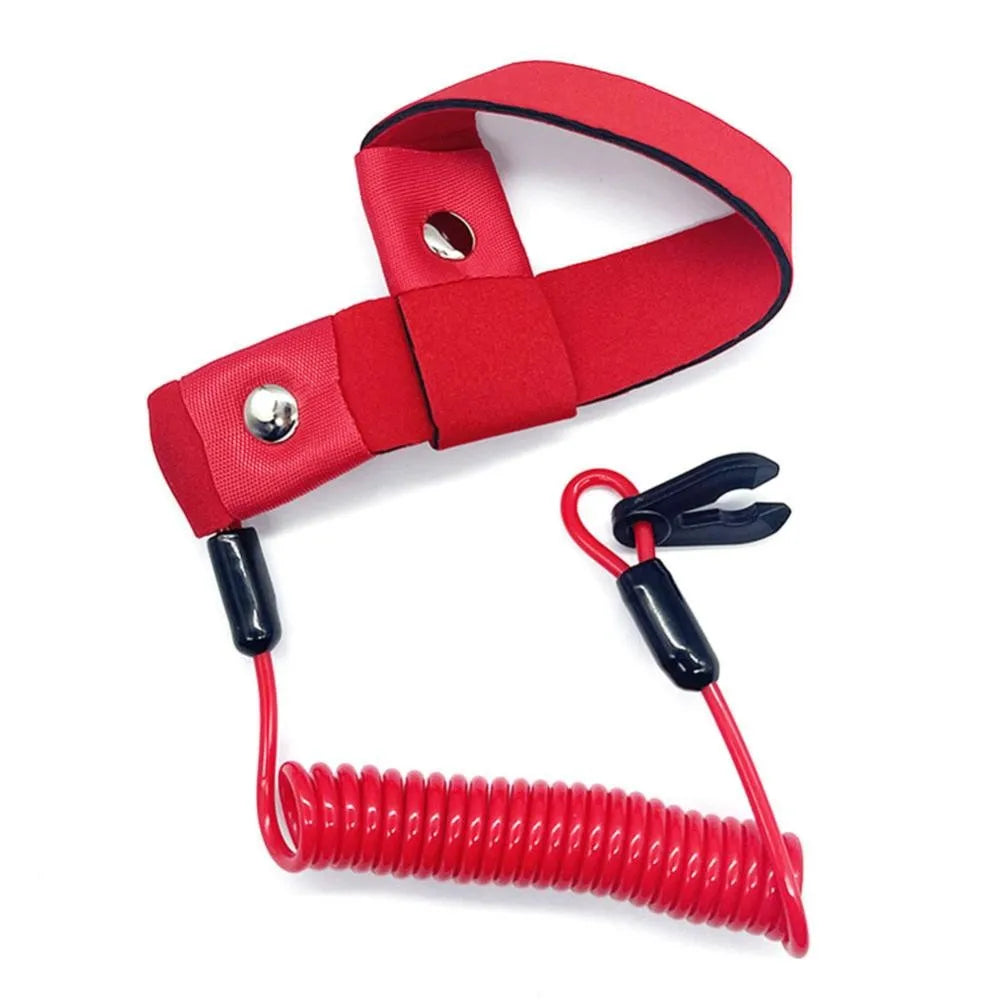 Universal Marine Outboard Kill Switch Lanyard &ndash; Floating