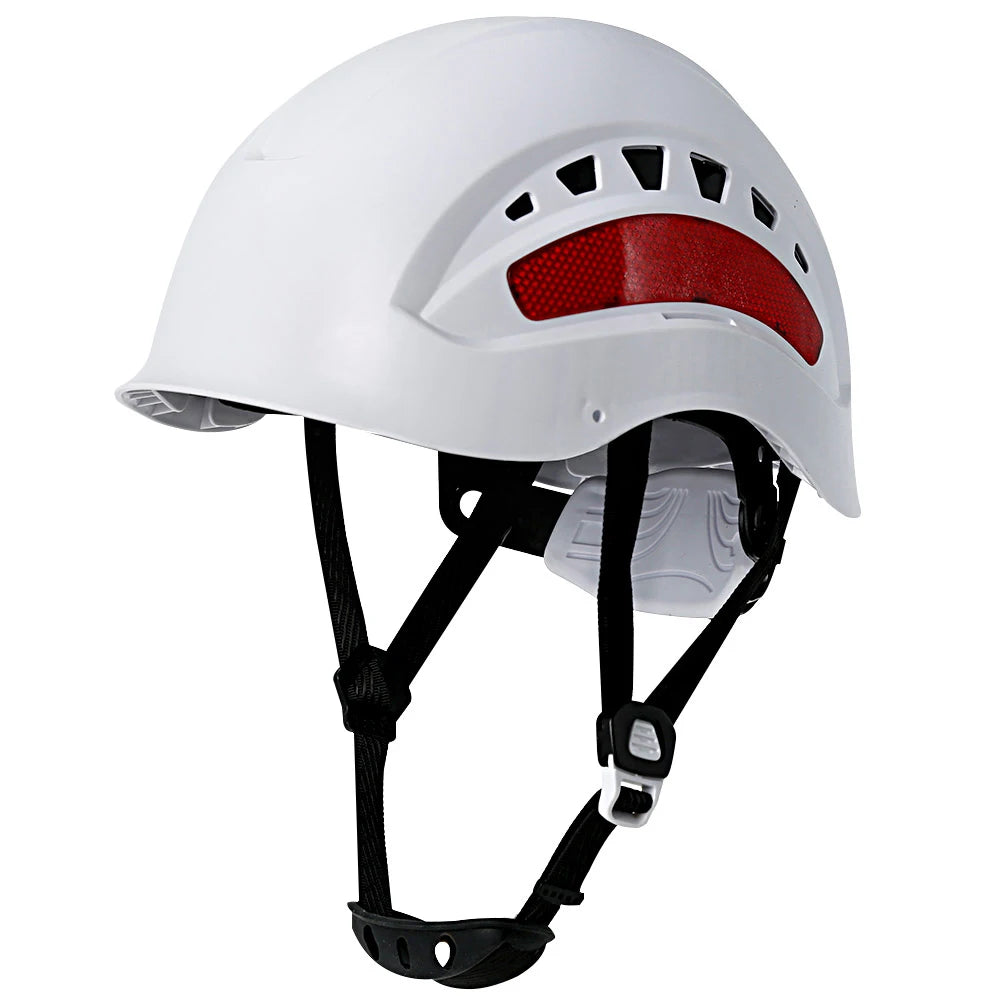 L4AQM2002 ABS Safety Helmet &ndash; Breathable Lightweight Design White