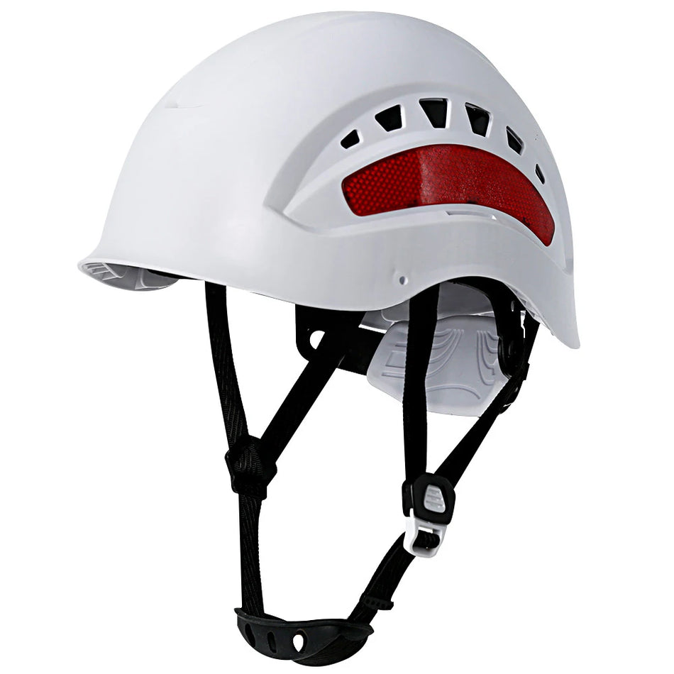 L4AQM2002 ABS Safety Helmet &ndash; Breathable Lightweight Design White