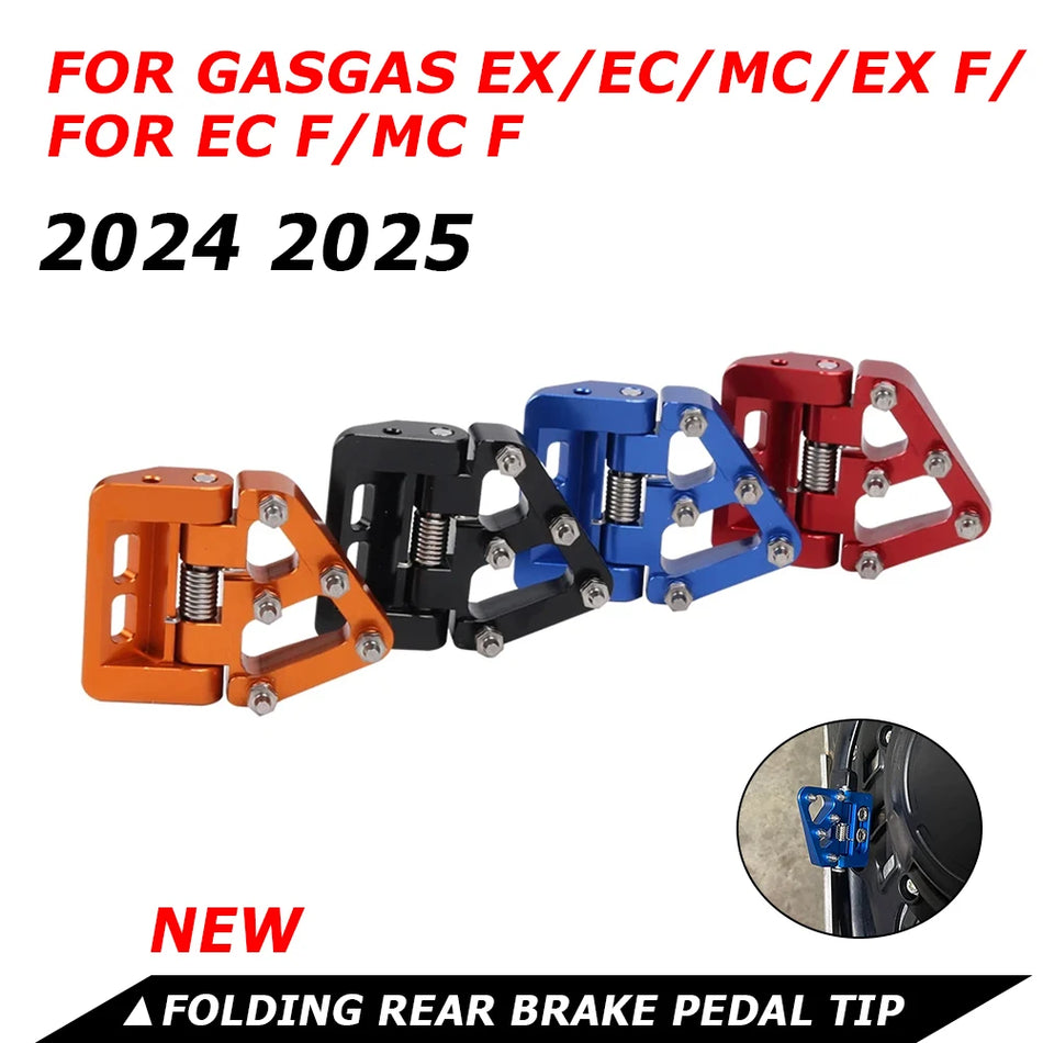 GasGas EC300 2024 Αναδιπλούμενη Πλάκα Άκρου Πεντάλ Πίσω Φρένου, Αναδιπλούμενο Αλουμίνιο, Αξεσουάρ Μοτοσυκλέτας