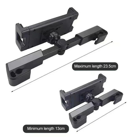 Telescopic Car Phone Holder Rear Tablet Mount &ndash; Anti Shake