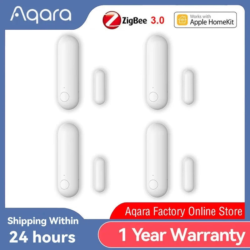Senzor pentru Uși și Feronerie Aqara P1, Dispozitiv Inteligent Zigbee 3.0 pentru Homekit