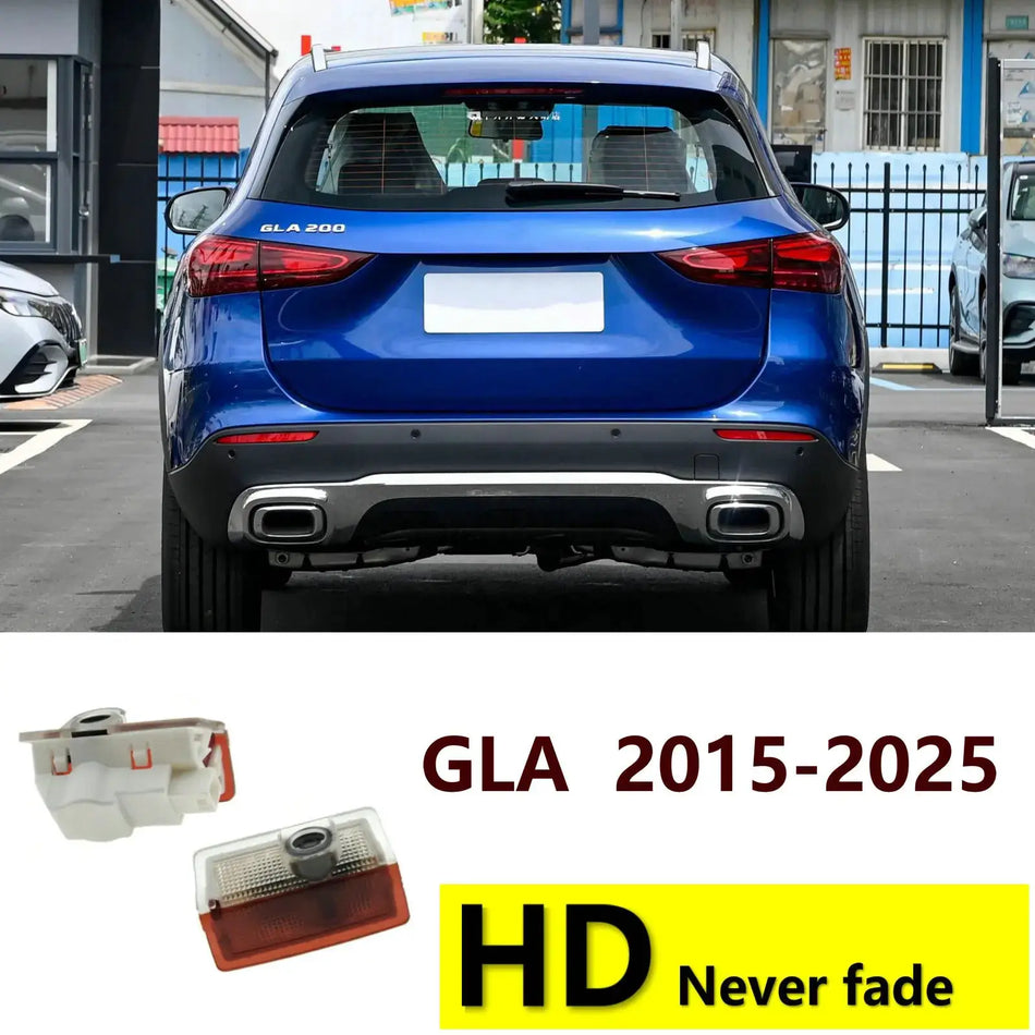 HD 2X Led Car Door Projector Laser Light For Mercedes Benz Class GLA Accessories X156 W156 H247 W247 200 250 35 45 GLA200 GLA250 by InterCyprus Trading Ltd