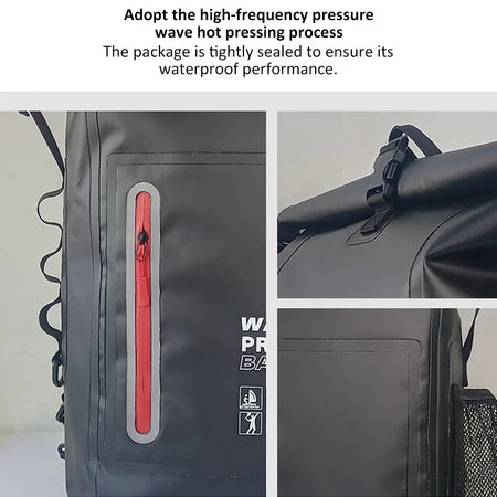 500D PVC Outdoor Waterproof Backpack 25L &ndash; Hiking Drybag