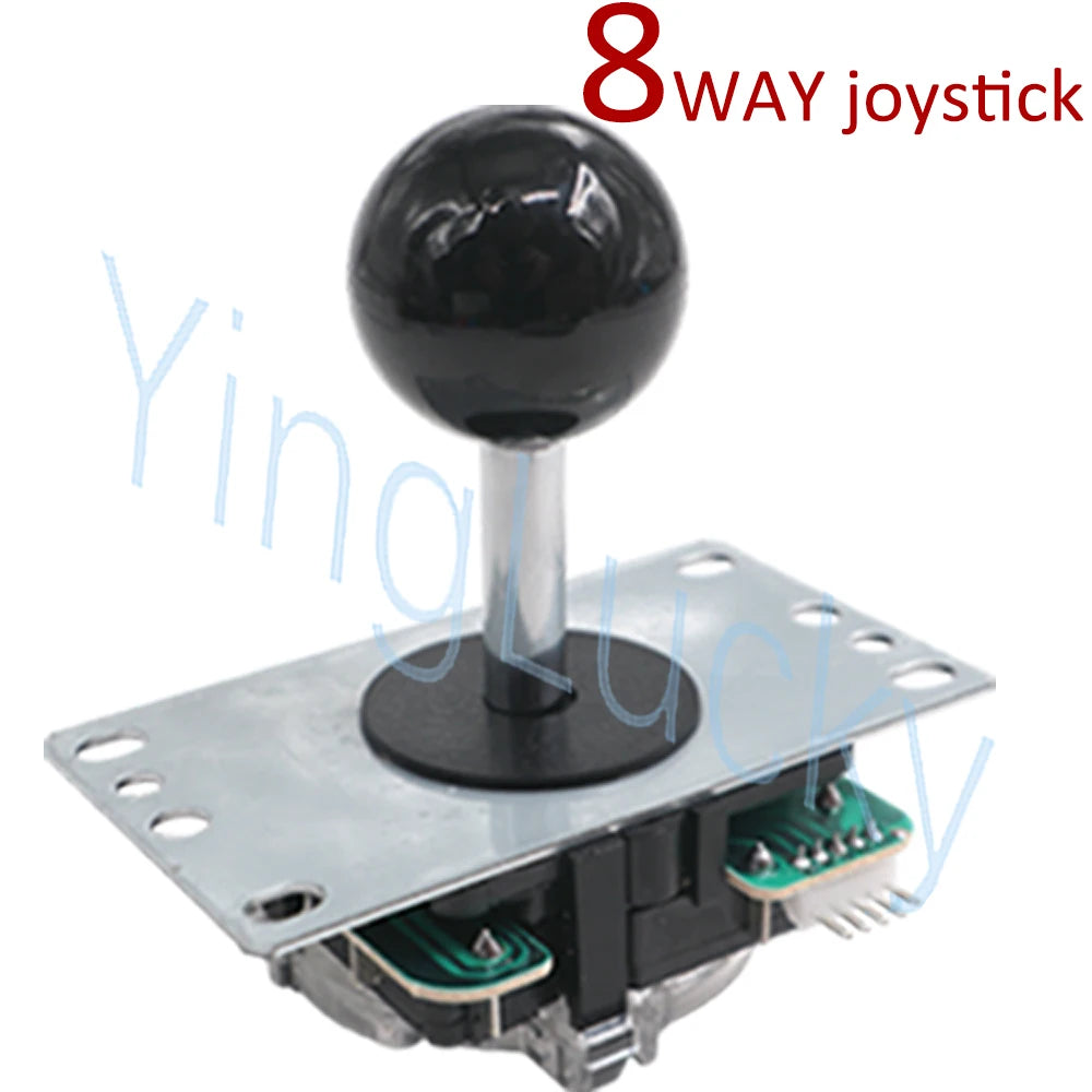 Arcade Joysticks 8-Way 5Pin &ndash; Sanwa Style Precision for Game Consoles 5p-8way-black