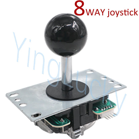 Arcade Joysticks 8-Way 5Pin &ndash; Sanwa Style Precision for Game Consoles 5p-8way-black