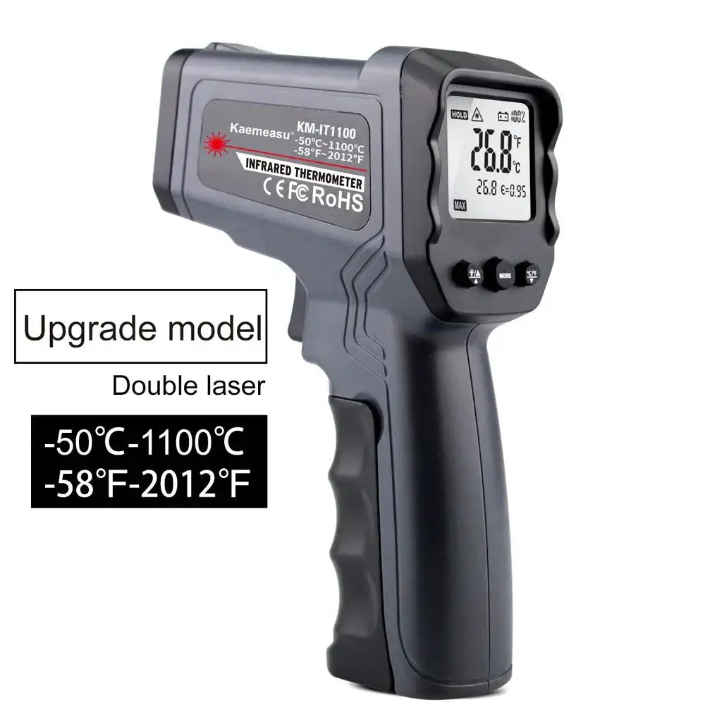Handheld Infrared Thermometer Non Contact Laser LCD 1100-Upgrade model