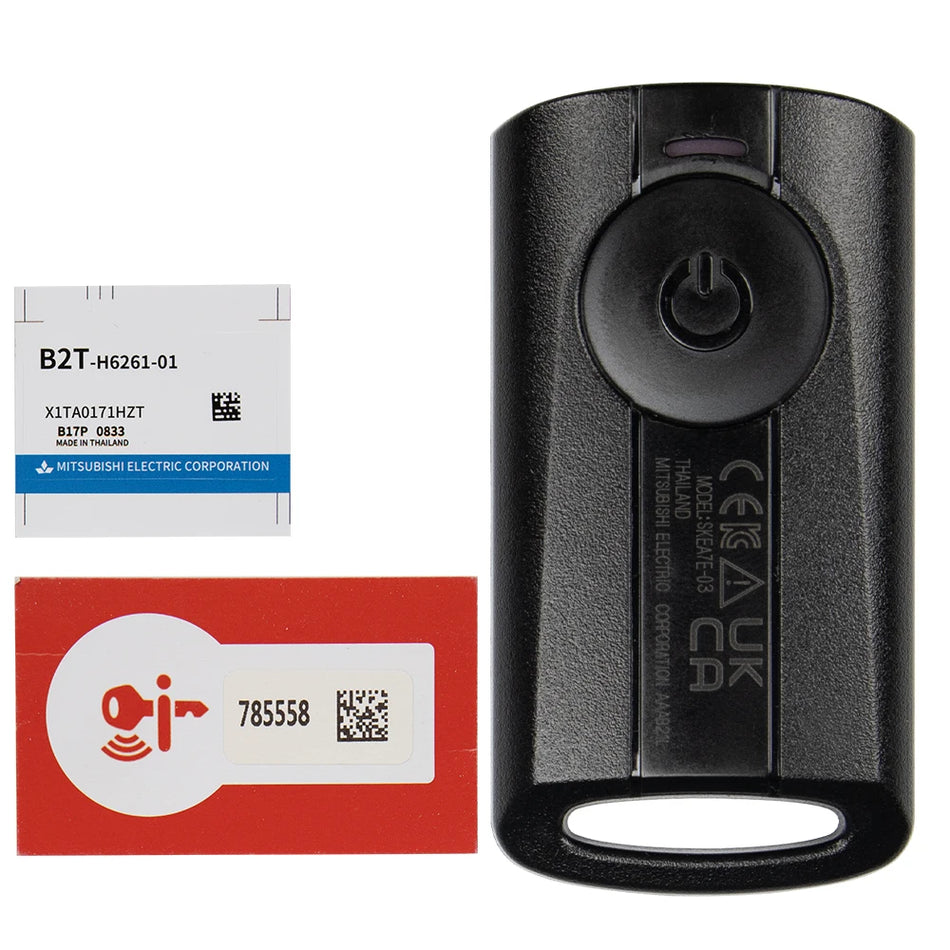 Yamaha NVX155 Fjärrnyckel Med ID49 Chip 315/433MHz Oklippt Blad