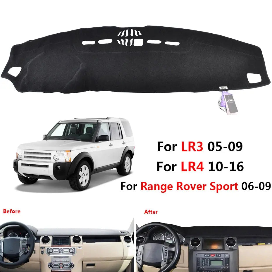 Xukey For Land Rover LR3 Discovery 3 Range Rover Sport 2005 - 2009 LR2 Freelander 2 2007 - 2014 Dashboard Cover Dashmat Dash Mat by InterCyprus Trading Ltd