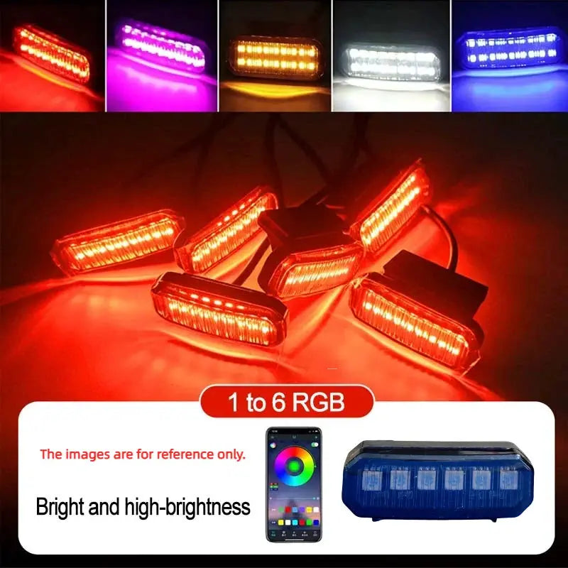 LED Front Grille Light FOR RAM 1500 accessories Car Daytime Running Light Wheel Eyebrow Lamp For Pickup Offroad 12V by InterCyprus Trading Ltd