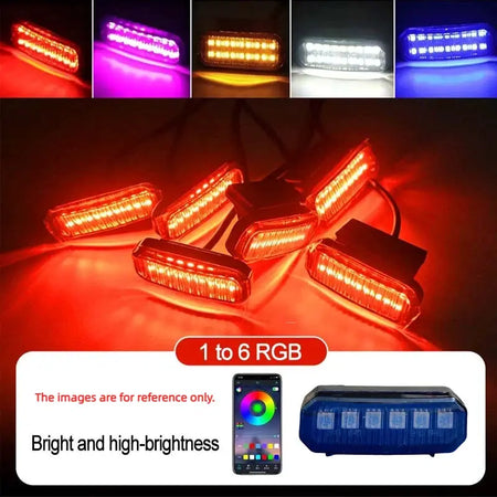 LED Front Grille Light FOR RAM 1500 accessories Car Daytime Running Light Wheel Eyebrow Lamp For Pickup Offroad 12V by InterCyprus Trading Ltd