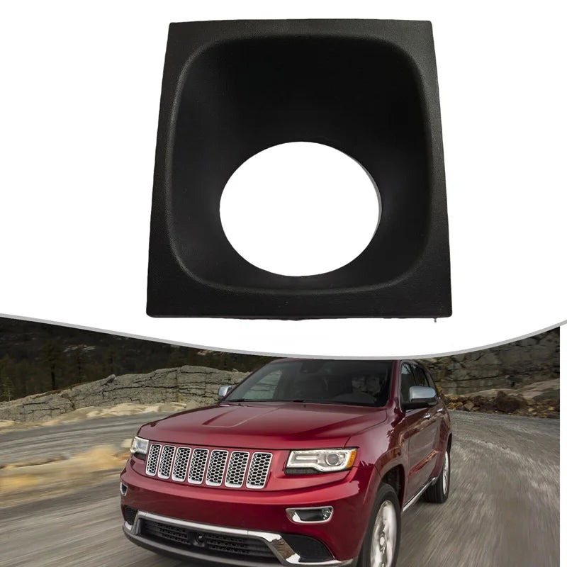 Bezel Cover for Jeep Grand Cherokee 2014-2015 Adaptive Cruise Control, Black ABS