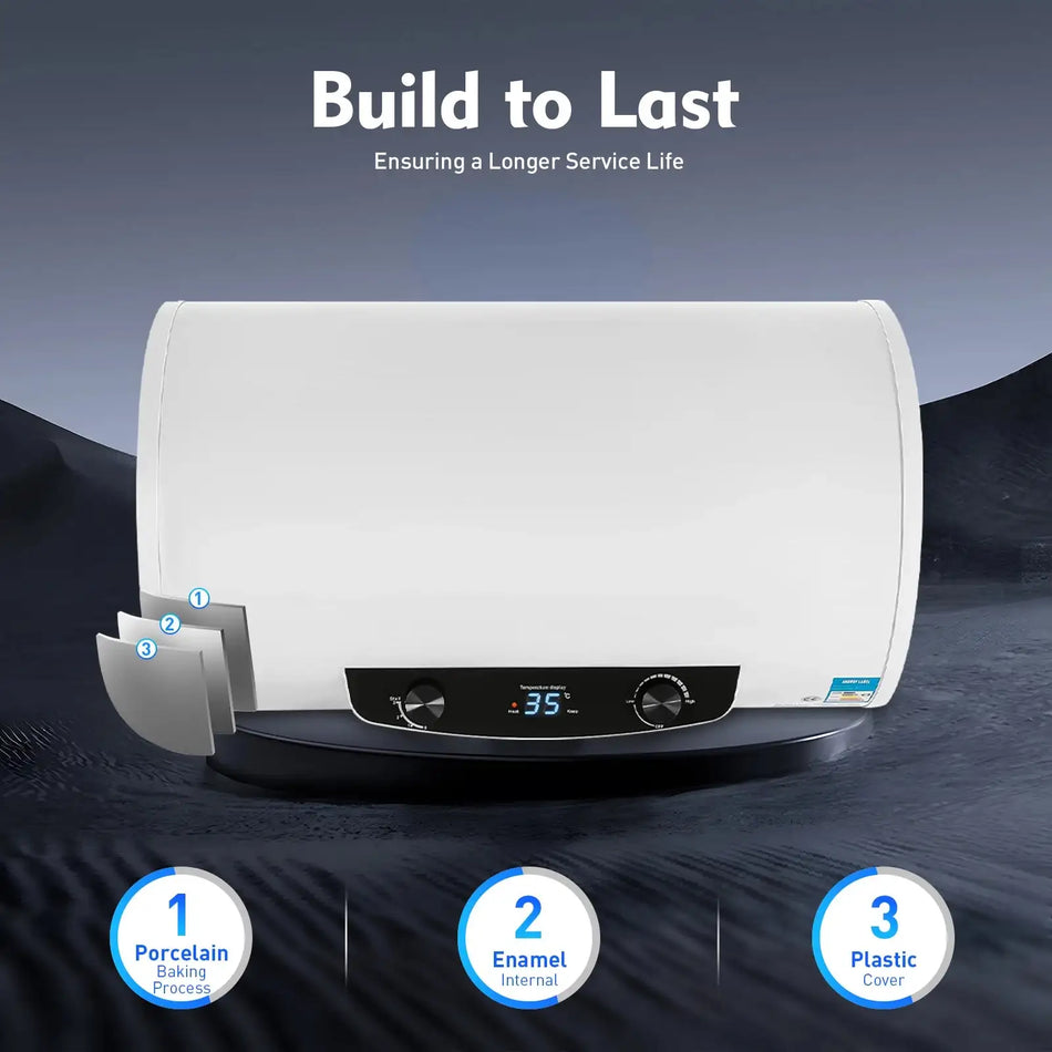 Electric Water Heater 50/70L &ndash; Temperature Control 77-167F